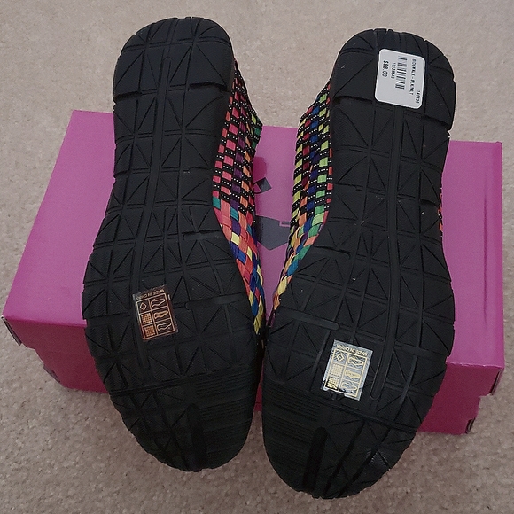 NEW w/box Corkys Sidewalk Black/Mulit - Picture 4 of 4